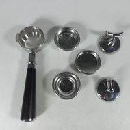 One Two Cups Non-Pressurized Portafilter E61 Stainless Steel 58mm Wood - CHA304