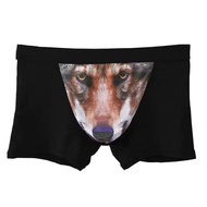 SG Men  Modal men's funny panties with wolf boxer shorts mens sale Pouch Bulge boxers man Cartoon un