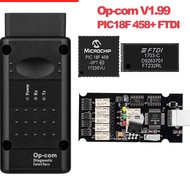 Op com V1.99 PIC18F458/FTDI Chip Diagnostic Tool Can Bus for Opel OBD2 Auto Scanner Op-Com 1.99 canb