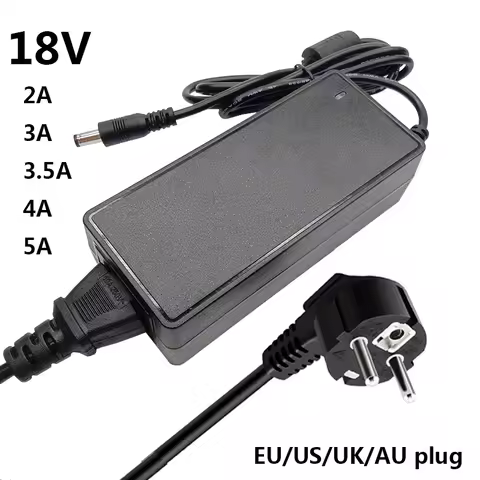 18V 2A 3A 3.5A 4A 5A AC Universal 18 Volt Power Adapter Supply DC Adaptor 18 V 18V2A 18V3A 18V5A 18V