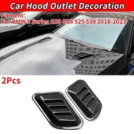 For BMW 5 Series G30 G38 525 530 2018-2023 Air Flow Intake Hood Scoop Bonnet Vent Car Decorative Cel