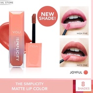 The Simplicity Matte Lip Color (YOU MAKEUPS OFFICIAL STORE)