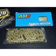 GOLD 428 H 428H 112 128 GOLD WHEEL CHAIN ASIAN BRAND DURABLE 112L 128L