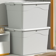 Thick plastic storage boxes, large storage boxes, clothing boxes, blankets, household toys, car stor