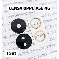 Oppo A58 4G camera lens Oppo A58 4G Replacement Glass camera Oppo A58 4G Replacement Glass for Oppo 