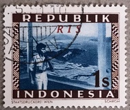 PW672-PERANGKO PRANGKO INDONESIA WINA REPUBLIK 1s ,RIS(M),USED