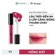 Son Tint Bóng Mastige Dewy Lâu Trôi Màu T7 Hồng Đất 4.5ml