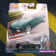 Hot Wheels 91 Mazda MX-5 Miata | Modern Classics | Car Culture