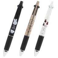 Miffy and Friends Jetstream 4&amp;1 0.5mm 4 Colors Ballpoint Pen + 0.5mm Mechanical Pencil Slot
