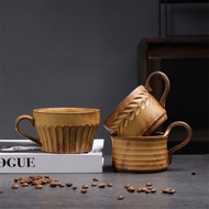 Ceramic Coffee Cup Design Sense Mug Kiln Lightening Luxury Water Cup High-value Afternoon Tea Coffee