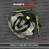 NVX155 V2 AEROX LEMON GREY 2022 COVERSET ORIGINAL INDONESIA