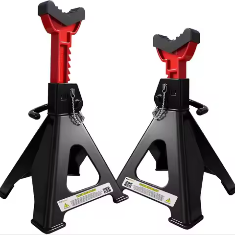 3 Ton Car Jack Stands 6600Lbs Double Locking 11.2-16.5in Adjustable Lift Support with Rubber Pads fo