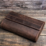 Hiram Genuine Leather 6/8 Slots Storage Box Luxury Watch Box Organizer Watches Display Case Gifts 6/