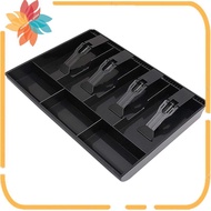 Cash Register Drawer -  Tray Replacement 4 Bill/3 Coin Cash Register Insert Tray,12.6 x 9.6 x 1.4Inc