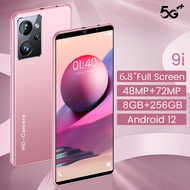 【2】sansung Handphone Baru 9I Ram 8gb Rom 256gb layar penuh 6.8inci harga hp murah android dibawah 1 juta 4g 5g termurah 500 ribuan berkualitas Smartphone terbaru 2022 24+48MP HD KAMERA Ponsel pintar promo cuci gudang cod 2022