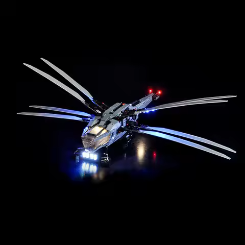 LYBMTWF LED Light for 10327 Dune Atreides Royal Ornithopter Decorative Lamp With Battery Box (Not In