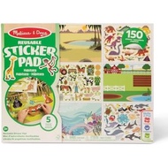 Melissa & Doug Reusable Sticker Books for 3+ Years Old Fairies Sticker Book Plane Activities Toddler