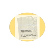 Normal / Frozen Food Plastic Bag 6" W x 9" L (Food Grade)