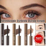Stereoscopic Eyebrow Dyeing Cream Refreshing And Non Smooth Drying Anti Delicate Fast Non E7q2