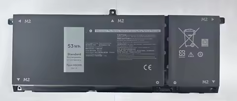 JK6Y6 40WH H5CKD 53WH Laptop Battery for Dell Inspiron 5300 5401 5400 2-in-1 Latitude 3410 3510 Vost