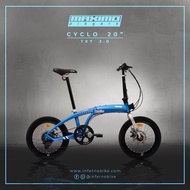 Sepeda lipat Maximo Piegare Cyclo 20 inch BX8-TX7 3.0 (Alloy)