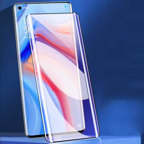 For Oppo Reno 3 4 Pro 5G 3D Anti Blue Tempered Glass for Reno3 Reno4 Reno 3pro 4pro Full Coverage Cl