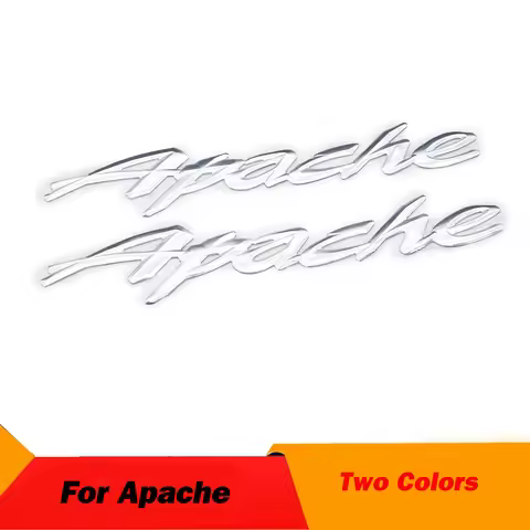 Motorcycle 3D Decals Sticker Emblem Badge Motorcycle Scratch-resistant Stickers For TVS Apache All C