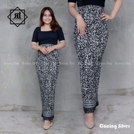 rok plisket panjang / rok batik / rok wanita muslim /cacing silver - cacing silver