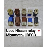 Used Japan 🇯🇵 Relay Nissan Miyamoto 25230 79915 79917 25630 79960 Jideco 25230 7996A 79964 79971