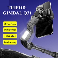 Q31 AI new generation high-end 4-legged selfie stick phone Tripod with 360-degree rotating remote co