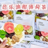 Guava, tangerine, and mint tea, health tea, fruit tea, cold brew tea Guava Oil Citrus Mint Tea Healt