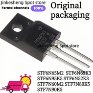 5PCS STF6N65M2 STF6N65K3 STF6N95K5 STF6N52K3 STF7N60M2 STF7N80K5 STF7N90K5 6N65M2 6N65K3 F6N95K5 6N5
