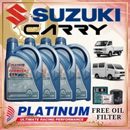 Suzuki Carry Change Oil Package, Platinum 5W-30 Fully Synthetic Engine Oil