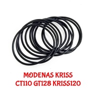 MODENAS KRISS CT110 GT128 KRISS120 OIL FILTER ORING 1pcsKRISS CT110 GT128 OIL FILTER O-RING (1PCS)