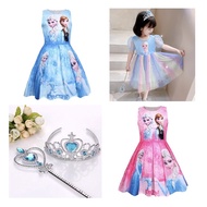 Frozen dress for kids 2-10yrs(Act is better beautiful)
