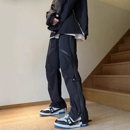 American vibe Functional Pants Orgasm Outdoor Waterproof Zipper Overalls Men Niche Micro-Lap Jacket 