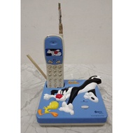 VINTAGE 1999 TWEETY BIRD & SYLVESTER CORDLESS PHONE