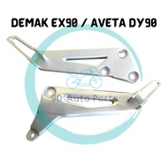 FOOTREST BRACKET FOOT REST BRACKET FOOT STAY FOOT PILLION STEP PAPAN PIJAK KAKI MOTOR DEMAK EX90 EX 