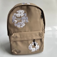 READY MADE x DENIM TEARS皮质刺绣花卉双肩包、背包