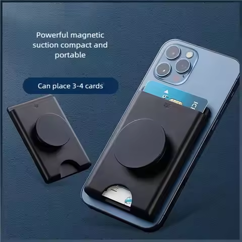 Macsafe Wallet For Magsafe iPhone 12 13 14 15 Pro Max Carteras Card Holder Stand Wallet Griptok Max 