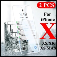 2 PCS Tempered Glass For iPhone X XS XR MAX Aphone 13 12 11 Pro Max 13 12 mini Protective Glas Aifon Screen 9H Film