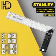 STANLEY Try Square L Ruler / STANLEY Heavy Duty Type Try Square L Ruler / 46-530 + 46-532 + 46-534 +