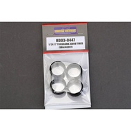 √ HobbyDesign 1/24 17寸 Yokohama AD08 轮胎模型 HD03-0447