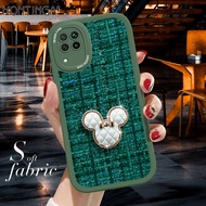 เคส Hontinga สำหรับ Huawei P30 Pro P30 Lite P20 Pro Huawei Nova 7i Nova7 Nova 7 SE เคสโทรศัพท์ผ้าซิลิโคนนิ่มลายการ์ตูนมิกกี้เคสป้องกันกล้องคลุมทั้งหมดเคสฝาหลังกันกระแทกสำหรับเด็กผู้หญิง