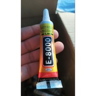 E-8000 LCD glue 15ml transparent with new technology FL.oz is easier to application, does not melt, 