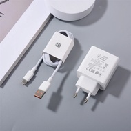 Honor 66W Fast Charger EU  SuperCharge Power Adapter 6A Type C Cable For Honor 50 60 70 90 100 200 P
