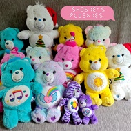 rainbow bear carebears grumpy trueheart cheer bear heartsong sharebear stuffed toys