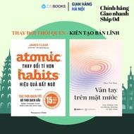 Book - Combo/Odd – Atomic Habit and Fingerprints on the Water - Building Discipline - Creating Coura