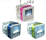 NIZHI TT-028 LED DISPLAY MINI SPEAKER USB FM SD FOR IPHONE IPAD IPOD MP3 PC DA0860A1#M4