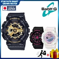 jam tangan perempuan 100% Original Baby G BA-110 Woman Resin watch strap Girl Digital Electronic wan